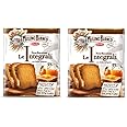 Mulino Bianco: " Le Integrali " Fette Biscottate 36 count - Rusks integrals. Italian Toast - 11.11 Oz (315g) Pack of 2