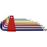 PB Swiss Tools PB 212LH-10 RB Ballend hex set long rainbow