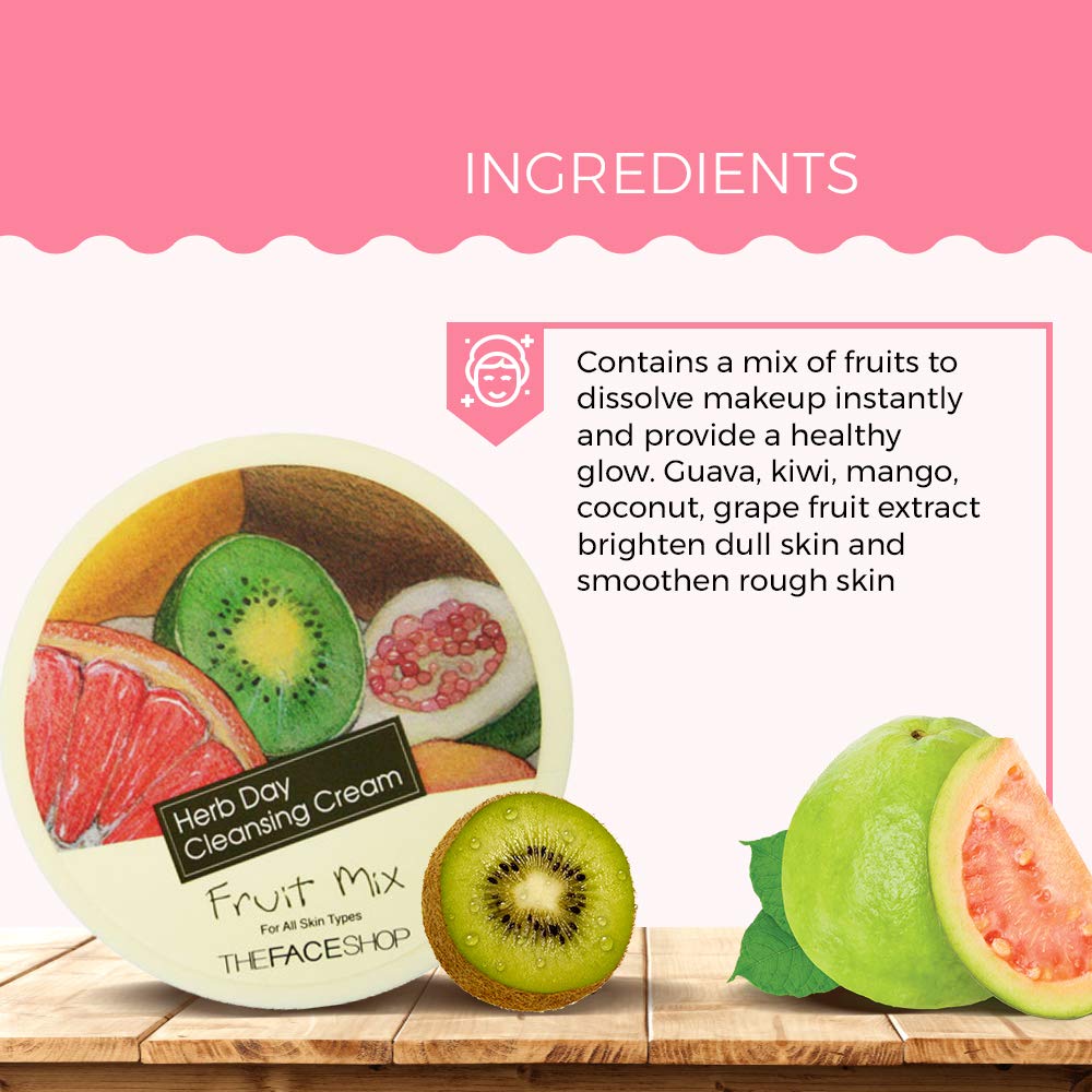 herb day cleansing cream fruit mix