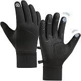 Crazy Shark Winter Thermal Gloves Windproof Water-Resistant Touch Screen view 1