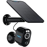 REOLINK Solar Security Cameras Wireless Outdoor, Dual Band WiFi, 5MP Color Night Vision, Wire-Free Battery Solar Powered, Hum