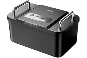 Vaydeer Safe Timed Lock Box, Phone Lock box with Timer Unplug from Phones, Video games, Social media, Snacks&Cravings,Self-Co