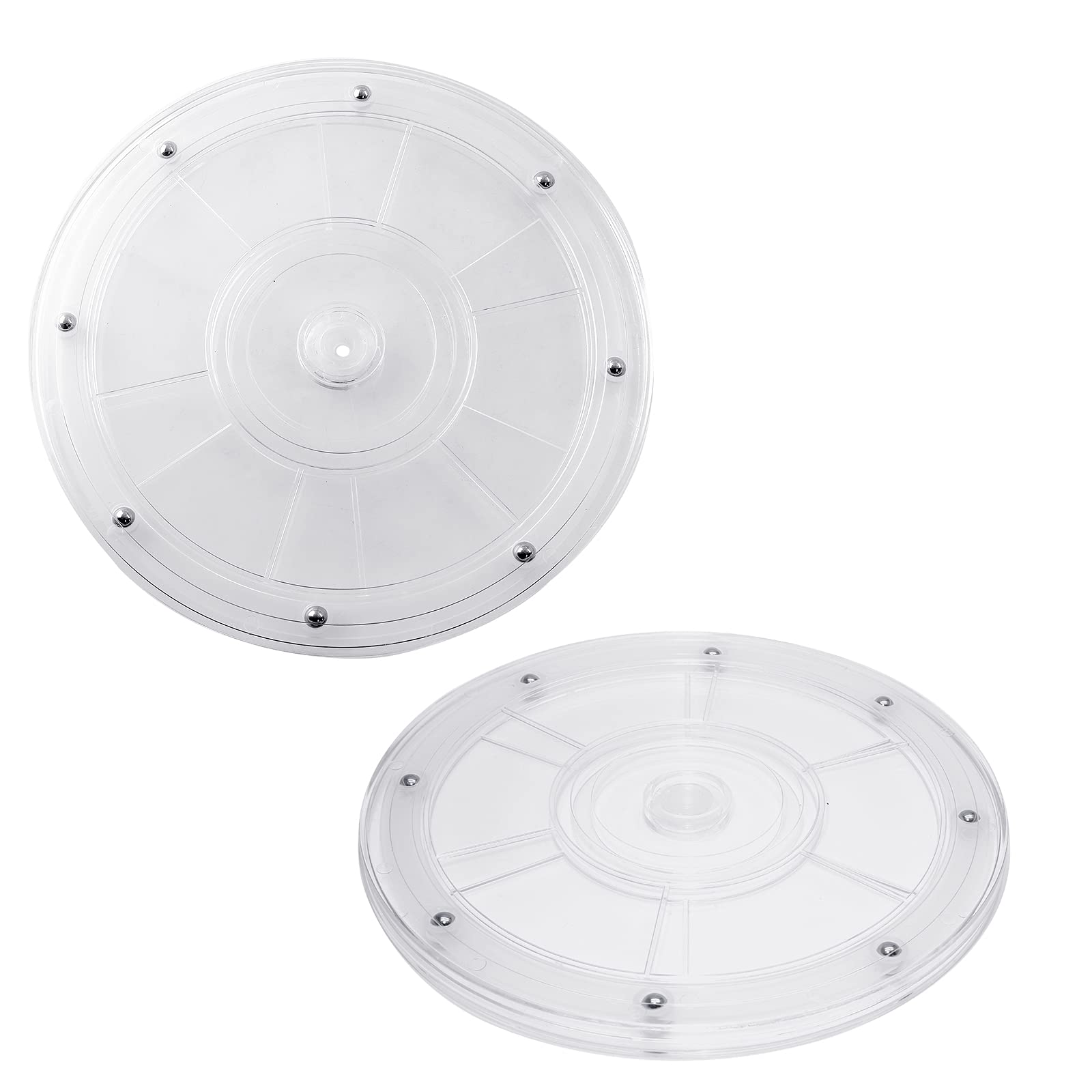 Murtenze 2Pcs 8 Inch Acrylic Turntable