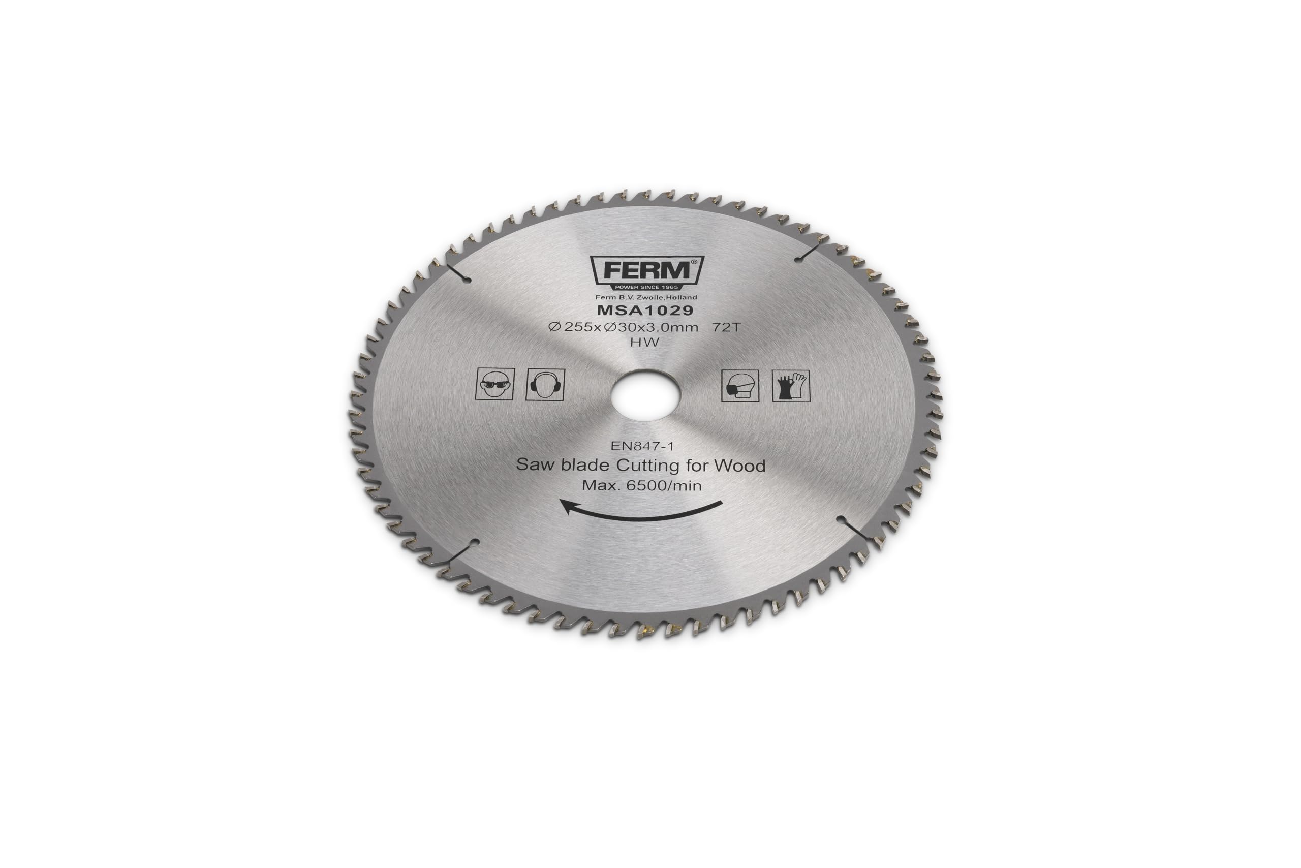 FERM Saw Blade 255x30/16 72Z