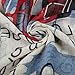 P & R Women's Print Scarves Shawl Large Size18090cm Voile Soft Wraps London Scenery 180*90