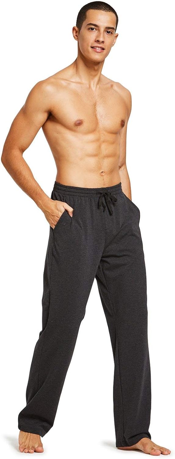 mens straight leg workout pants