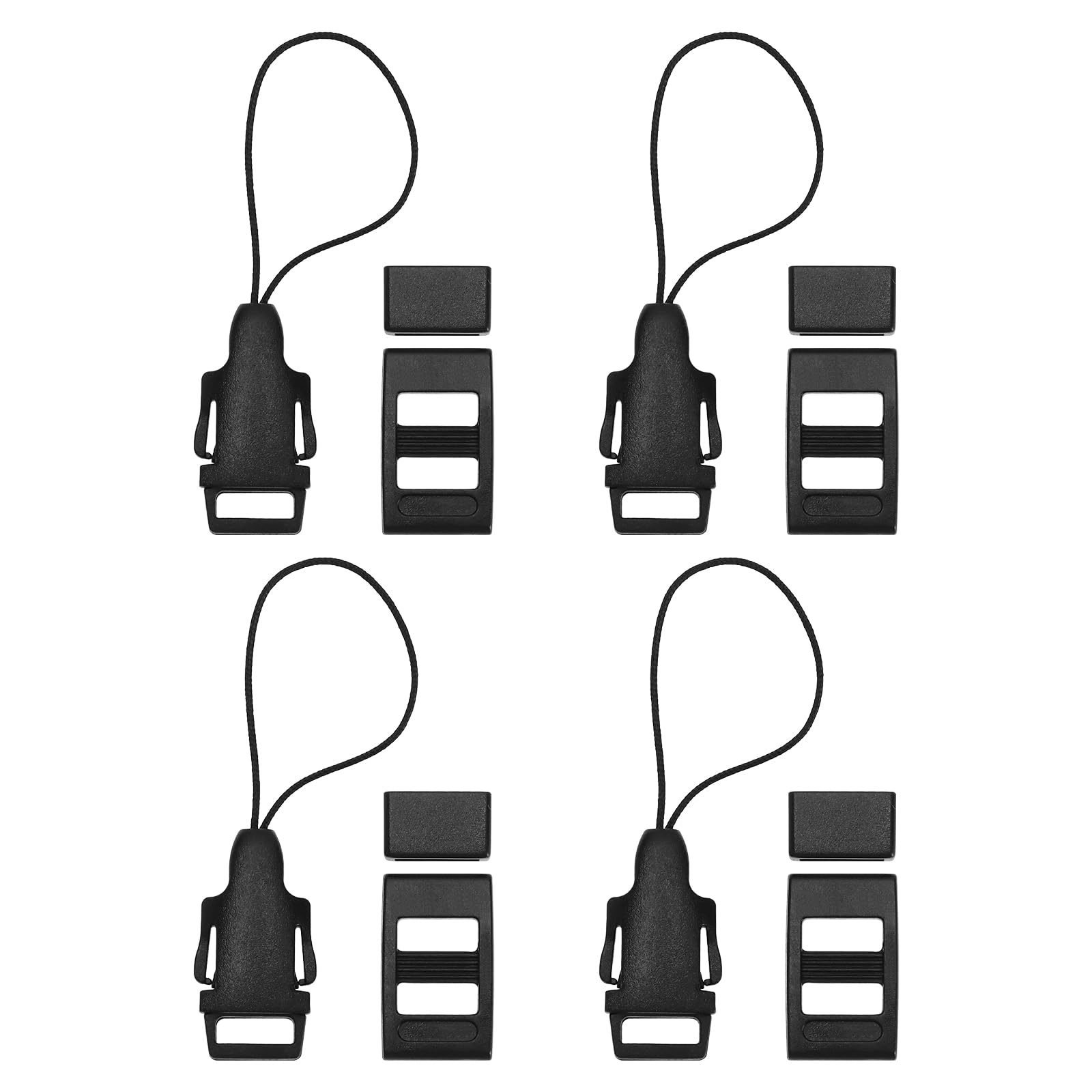 2 Sets Camera Strap Quick Release Kit Camera Strap Quick Release Adaptors Strap Buckles Slides Compatible with Neck Straps Hand Straps Other Carrying System