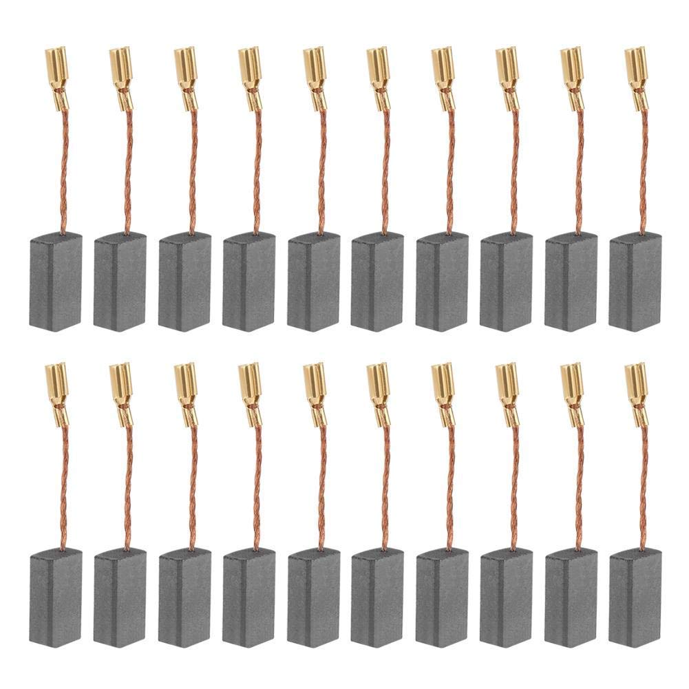 Carbon Brushes Carbon Pencils, 20Pcs Replaceable Large Conductive Brush Carbon Brush for Rotary Hammer Electric Motor Drill Angle Grinder, 100 5x8x16mm