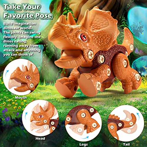 thumbnail image 2 of Toysery Dinosaur Transport Truck Carrier With 6 Dinosaur Toys - 16 Inch Play Set For Kids 3+ 2 of 14