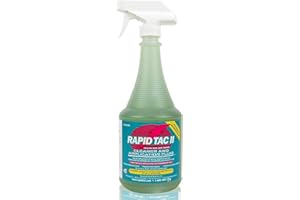 Rapid Tac II Application Fluid 32 oz | Formulated for Specialty Films | Promotes Faster Bonding | Cold Weather and Glass Use | Allows Re-Positioning of Decals, Stickers, Wraps