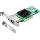 H!Fiber 6G External PCIe Controller Card, SAS/SATA HBA Host Bus Adapter, SAS 2008 Chip, PCIE X8, 2X SFF-8088 Ports,Same as 9200-8E