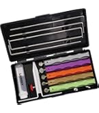 Amazon.com: Lansky 4-Stone Deluxe Diamond System | Precision Knife
