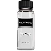 Aroma360-24K Magic Fragrance Oil Blend | Hotel Inspired Luxury Essential Oil Diffusers | Aromatherapy Scent Diffuser Oil | Citrus, Bergamot, Lemon & Lemongrass with Notes of Jasmine. - 120ML