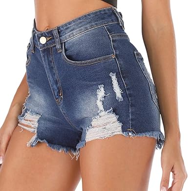 tassel shorts denim