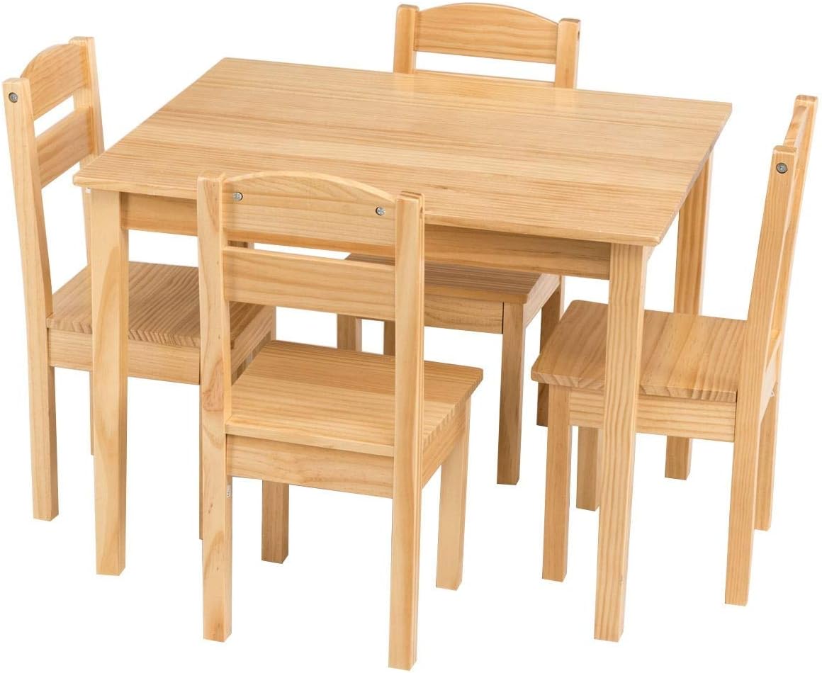 Best Hunter 3 Piece Kids Table And Chair Set