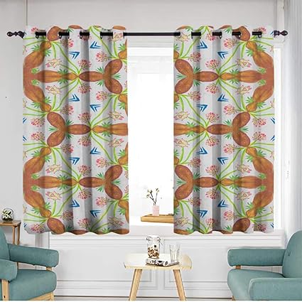 Amazon Com Home1love Curtains For Bedroom Curtains For Living