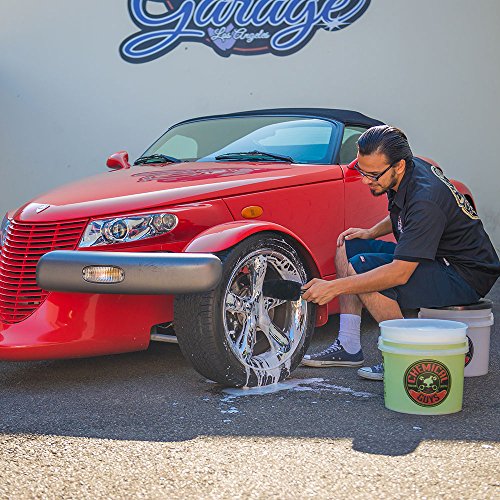 CHEMICAL GUYS Acc_B01 Gerbil Wheel and Rim Brush (Safe for Exhaust