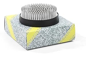 YAMROTS Flower Frog Stainless Steel Ikebana Kenzan Flower Frog Round (2.4" (60mm))