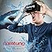 Black Cardboard Virtual Reality Glasses By Samtung | Ultimate 3D Headset Goggles For iPhone Samsung Android & Cell Phones Up To 5.7 | With Nose & Forehead Sponge Suction Cups Lens Cloth & More