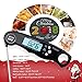 Fubosi Instant Read Meat Thermometer Super Fast Digital Thermometer with Backlight & Calibration Cooking Thermometer for Food, Candy, Milk, Tea, BBQ, Grill Smokers