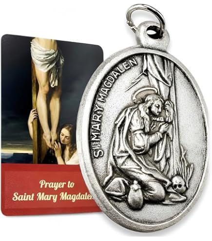 Amazon.com: Bulk Lot of 4 Mary of Magdala The Magdalene 1 Inch