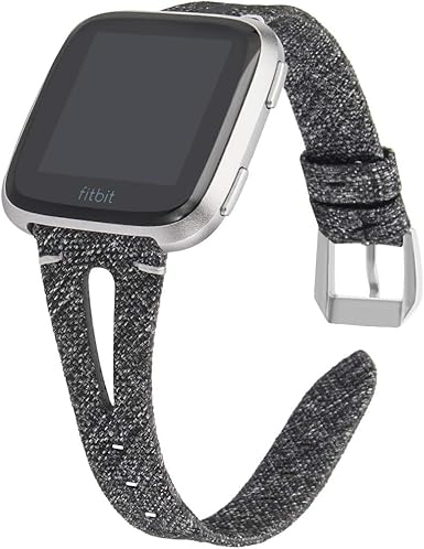 fitbit versa woven band amazon