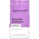 Amazon Essentials Epsom Salt Soaking Aid, Lavender Scented, 3 Pound, 1-Pack (Previously Amazon Basics)