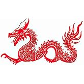 Temporary Tattoos 6 Sheets Red Cut Out of a Dragon China Zodiac Symbols Tattoo Stickers for Adult Kids Women Men Arms Legs Chest Waist Neck 3.7 X 3.7 Inch Dragon Tattoo