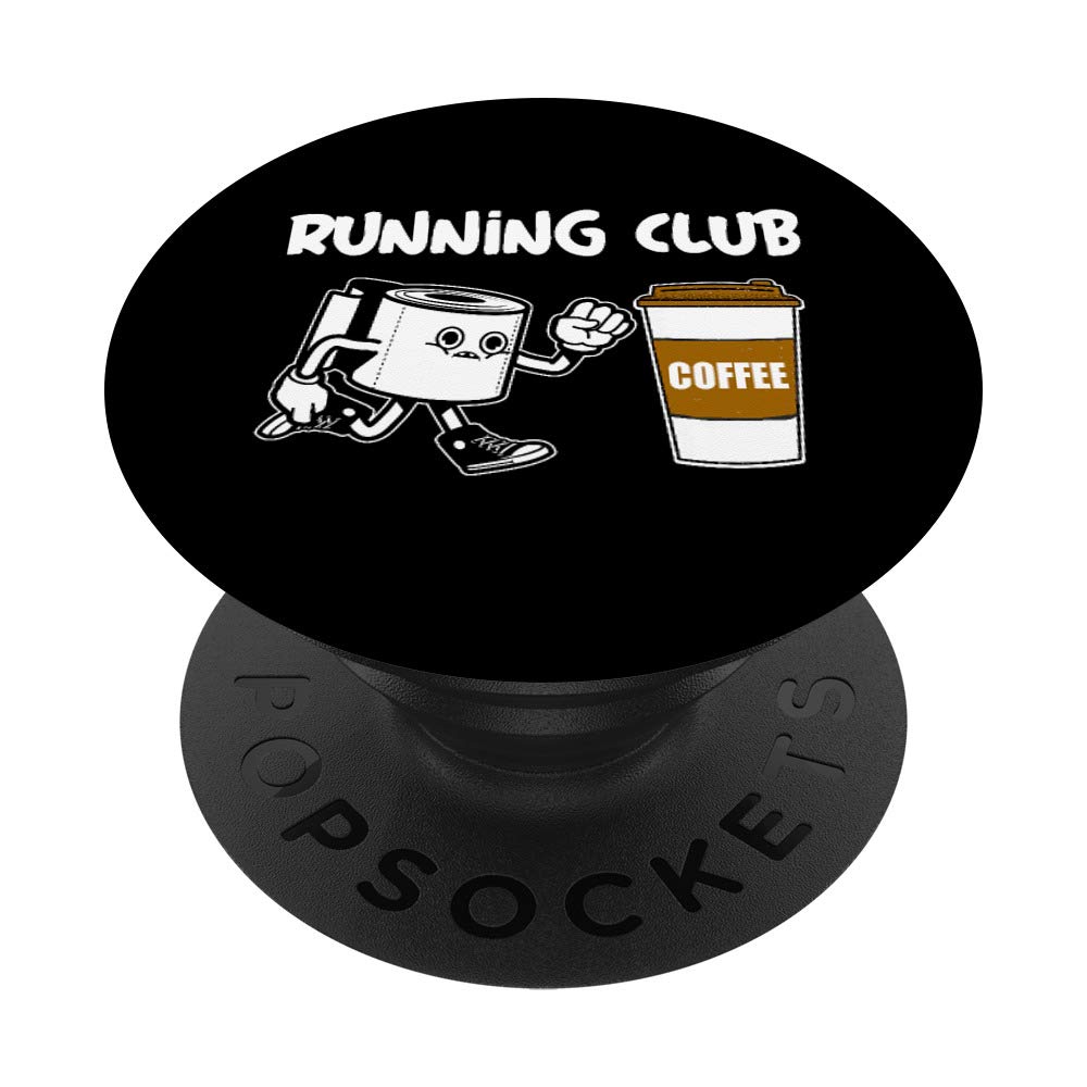 Funny Coffee Poop PopSockets Grip and Stand for Phones and Tablets