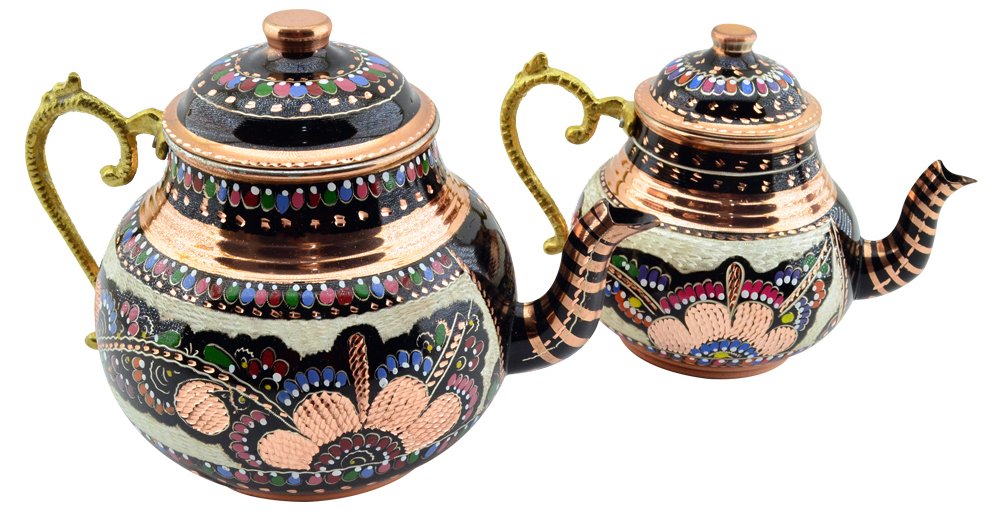 Best antique copper tea kettle teapot