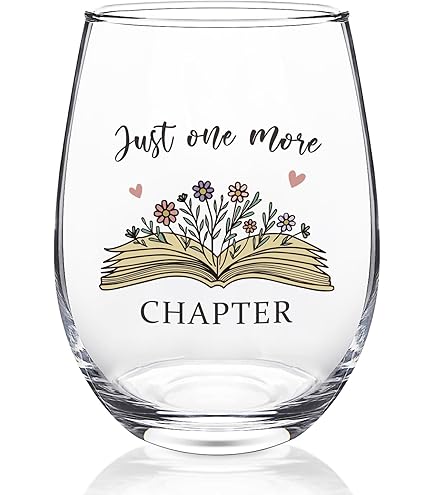 Draper James Stemless Wine Glass Set of 2, 17 Ounce BPA-Free Acrylic Glasses with Cheerful Phrase, Gift-Ready in Decorative Box, Lemons