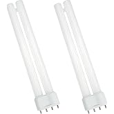 Caxamer 2-Pack PL18-B 18W Tube Light Bulb Compatible with OttLite Bulb | 2G11 Base, Replaces for OttLite T18330、T186C0、T40112 and PL18 series Fluorescent Bulb, Type B, 5500K Natural Daylight