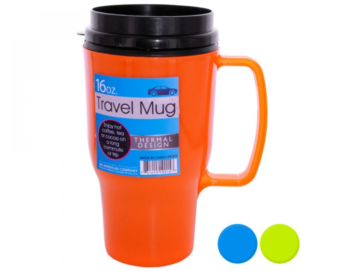 Wholesale 16 Ounce Thermal Travel Mug Set of 12, [Kitchen & Dining