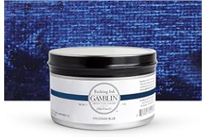 Gamblin Etching Ink - Prussian Blue 1LB