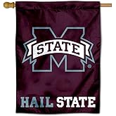 Mississippi State Bulldogs Hail State House Flag Banner