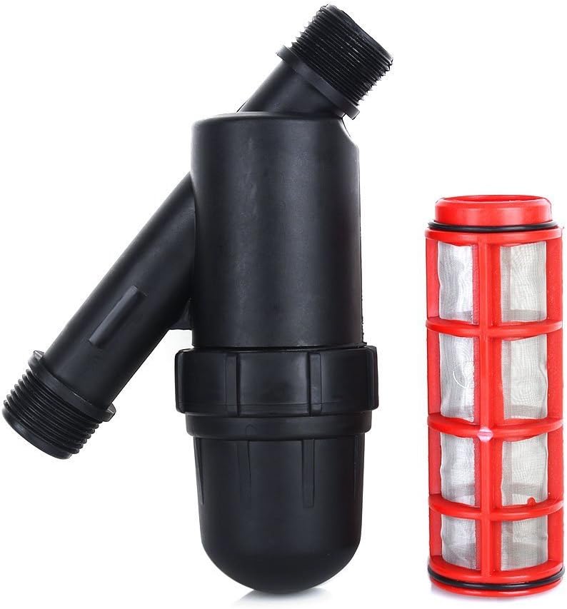 Yosoo 3/4 Inch Screen Irrigation Filter Stainless Steel Mesh Water