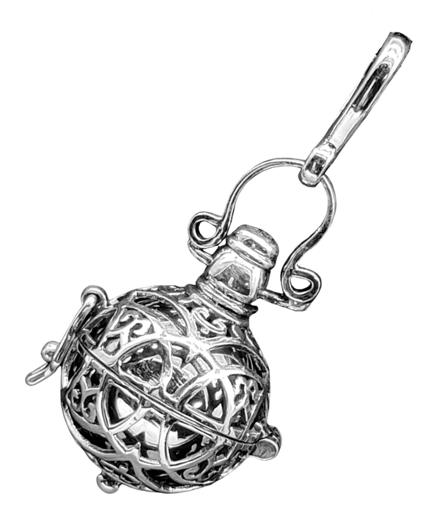 Kiss of Leather Engelsrufer No. 190 A Pendant Jewellery, 925 Sterling Silver, 16 mm