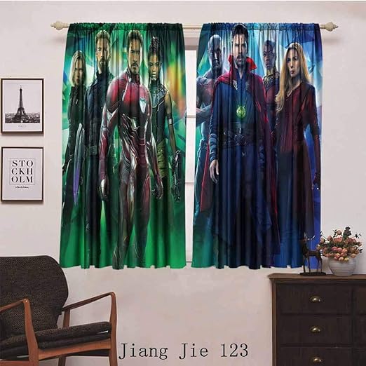 Amazon Com Avengers Room Curtain Avengers Infinity War Iron Man