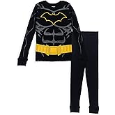 DC Comics Justice League Robin Cosplay Pajama Shirt and Pants Sleep Set Toddler to Big Kid