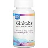 Body Gold Ginkoba Brain Formula 90 Tablets Per Bottle (2 Pack)