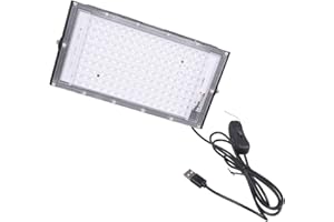 ERRORY Compact Pliable LED Tanning Lamp with 144 Radiances Four Thousand Travel Individual Use Expert Uniform Tone Light