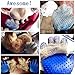 Pet Grooming Glove and Deshedding Glove Brush Best for Dogs & Cats Long & Short Fur Massage Tool with Enhanced Five Finger Design (1 Pair Blue)