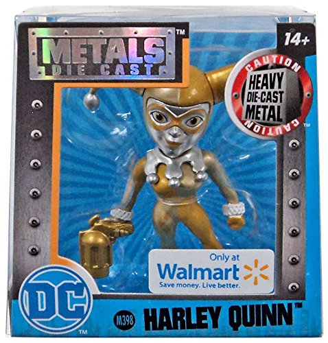 Dc Metals Die Cast Harley Quinn Gold