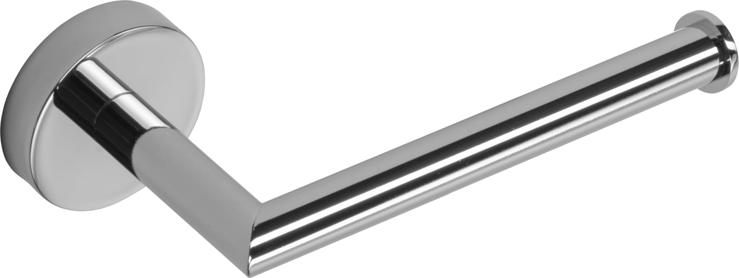 Croydex Epsom Toilet Roll Holder - Durable Zinc Alloy, Quality Chrome Finish, Bathroom Storage Solution, Flexi-Fix Accessories, Easy to Fit, Screw or Glue Installation, All Fixings Included