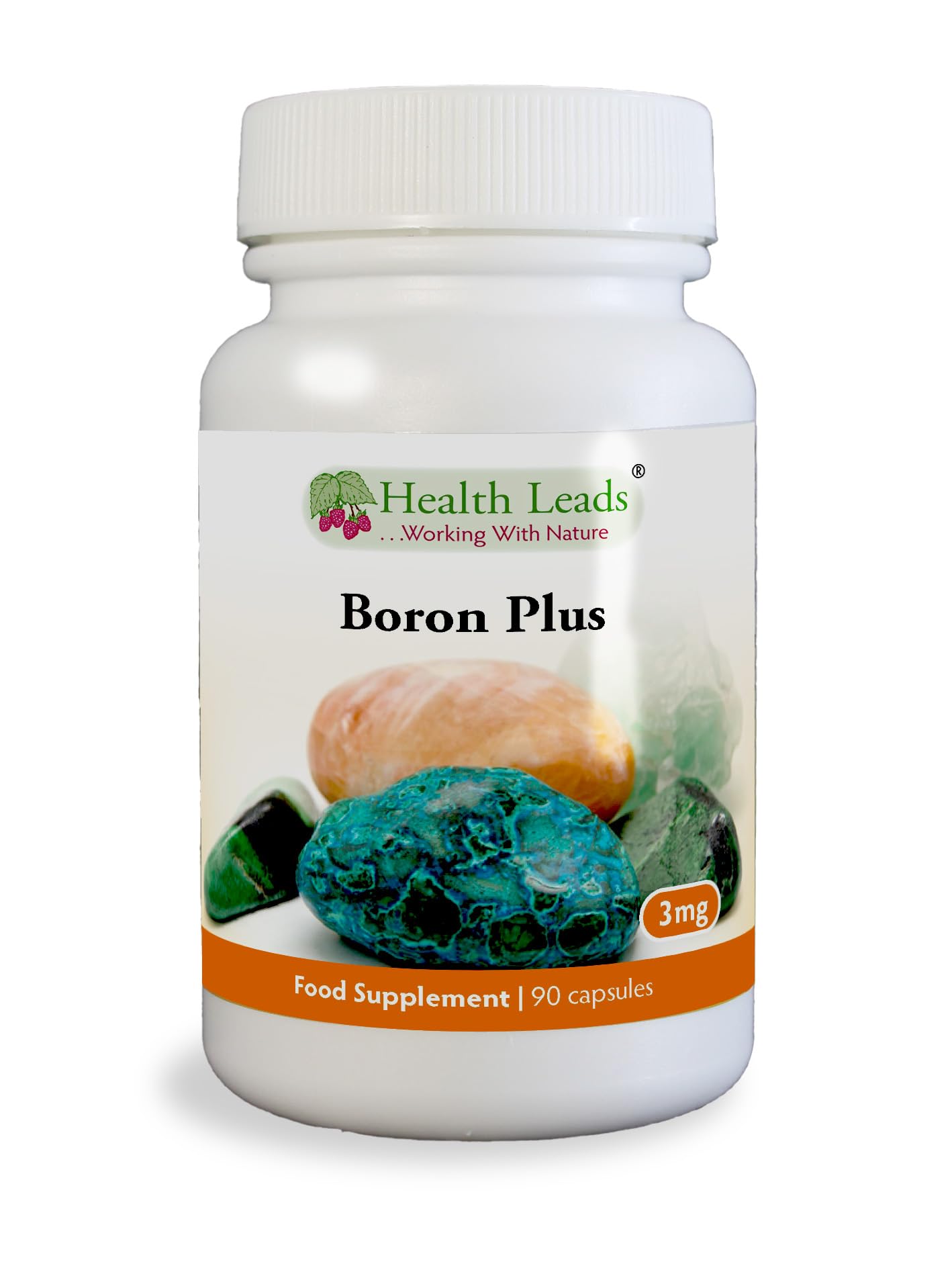 Boron Plus 3mg x 90 Capsules (No Magnesium Stearate)