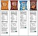 Beanfields Bean & Rice Chips, Healthy Vegan Snacks, Corn Free, (Count 4) Variety Pack with Barbecue, Pico De Gallo, Sea Salt and Nacho Flavors - 1.5 oz bags