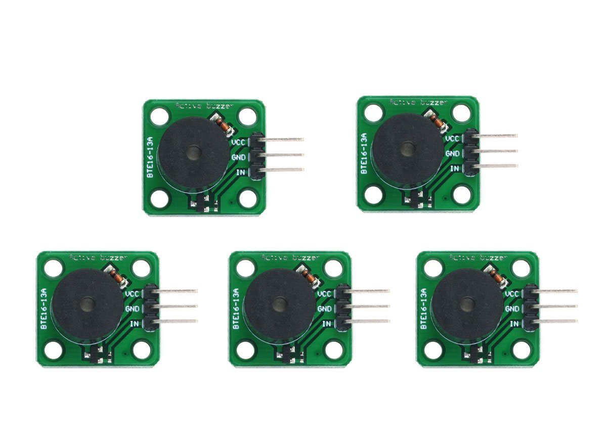 DollaTek 5PCS New Version Active Buzzer Module For Arduino