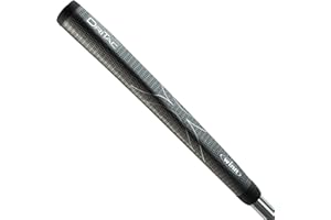 Winn DriTac Midsize Pistol Putter Golf Grip, Dark Gray