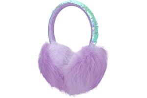 BUTITNOW Womens Girls Winter Outdoor Furry Ear Warmers Warm Fluffy Ear Muffs Cute Faux Fur Earmuff for Boys Girls