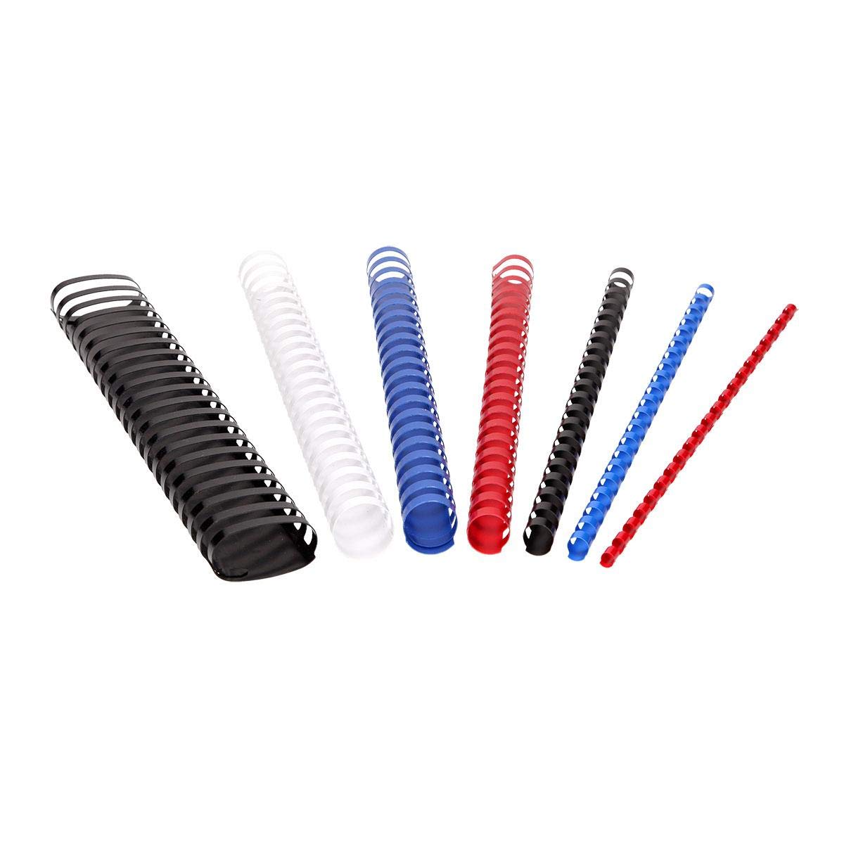 TTO Plastic Binding Comb 6 mm Black